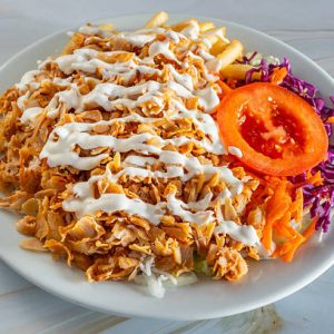 crispy shredded chicken
