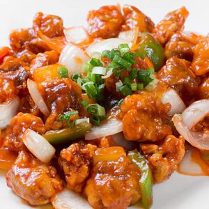 Menu sweet & sour chicken